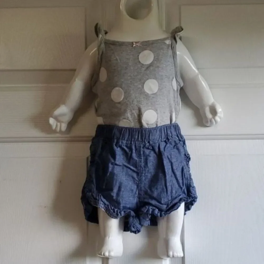 Girls Outfits 18 Months Jumper Romper Shorts Tops Summer Sets BUNDLE LOT